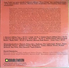 LAÇO TAYFA - HİCAZ DOLAP (2002) - CD DOUBLEMOON PROMO 2.EL