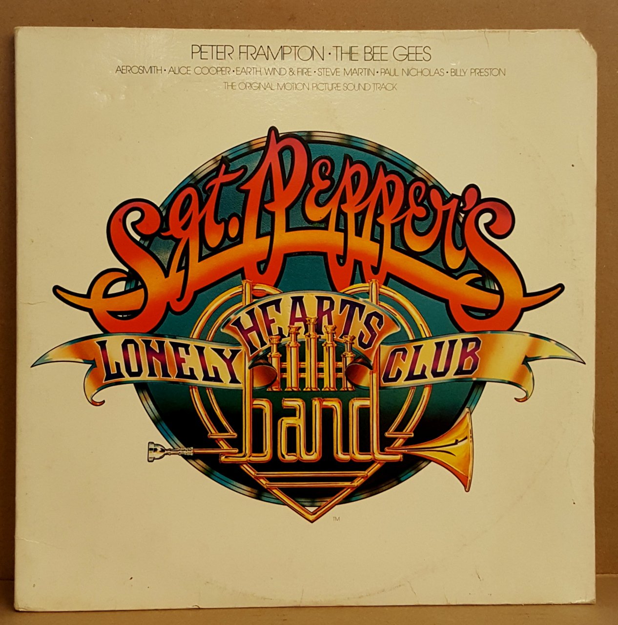 SGT. PEPPERS LONELY HEARTS CLUB BAND SOUNDTRACK - PETER FRAMPTON BEE GEES AEROSMITH ALICE COOPER (1978) - 2LP 2.EL PLAK