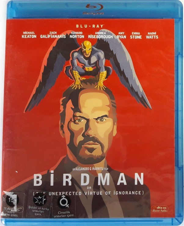 BIRDMAN - MICHAEL KEATON - ZACH GALIFIANAKIS - EDWARD NORTON - ALEJANDRO GONZÁLEZ IÑÁRRITU - BLU-RAY 2.EL