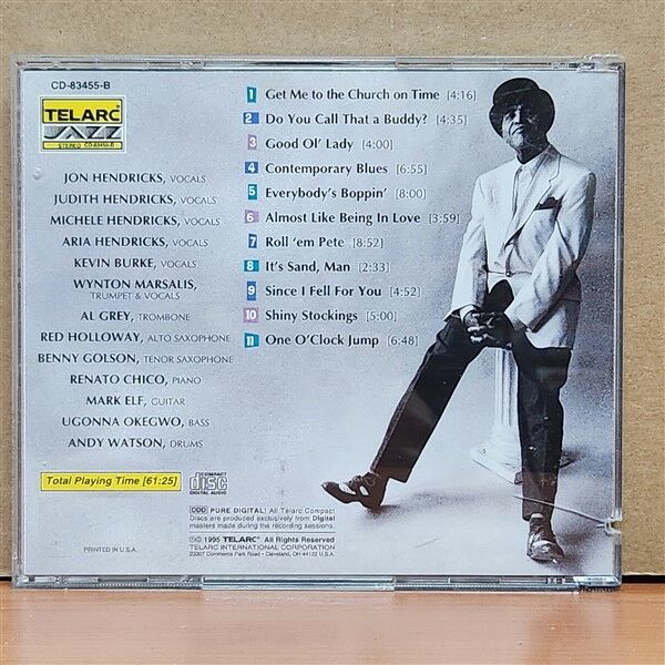 JON HENDRICKS AND THE ALL STARS - BOPPIN' AT THE BLUE NOTE (1995) - CD 2.EL