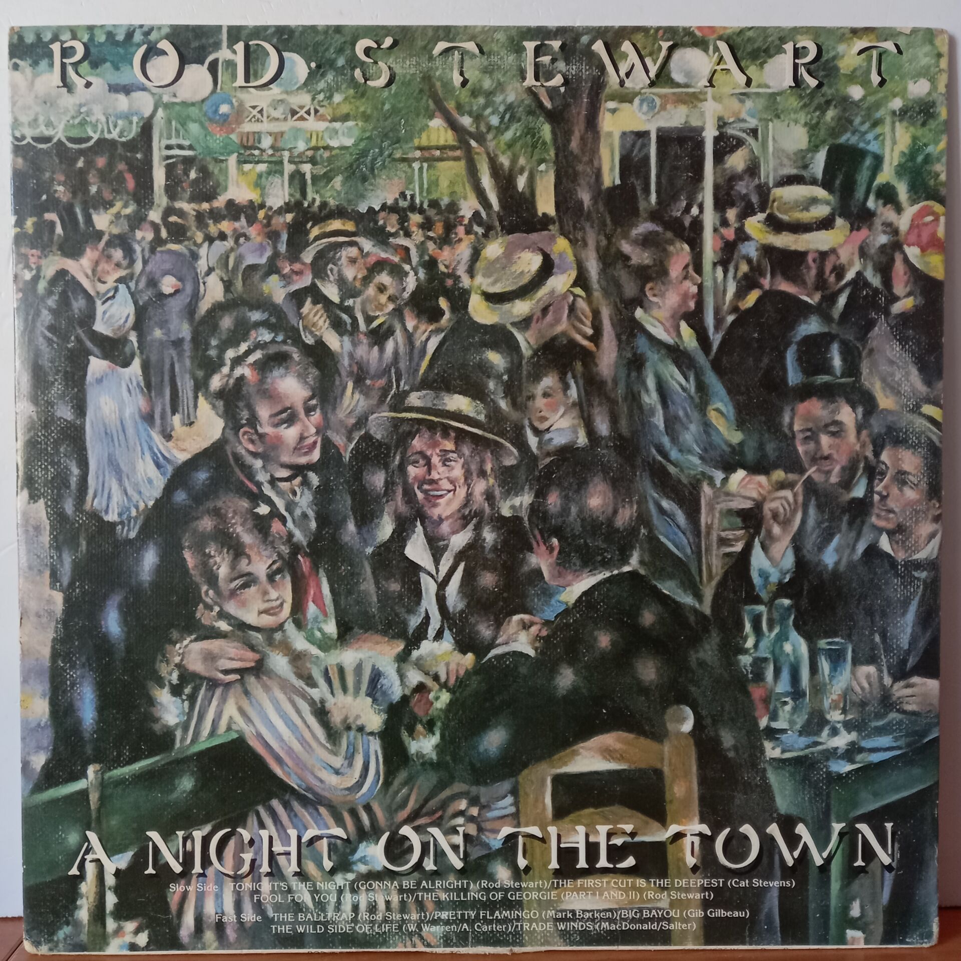 ROD STEWART – A NIGHT ON THE TOWN (1976) - LP 2.EL PLAK