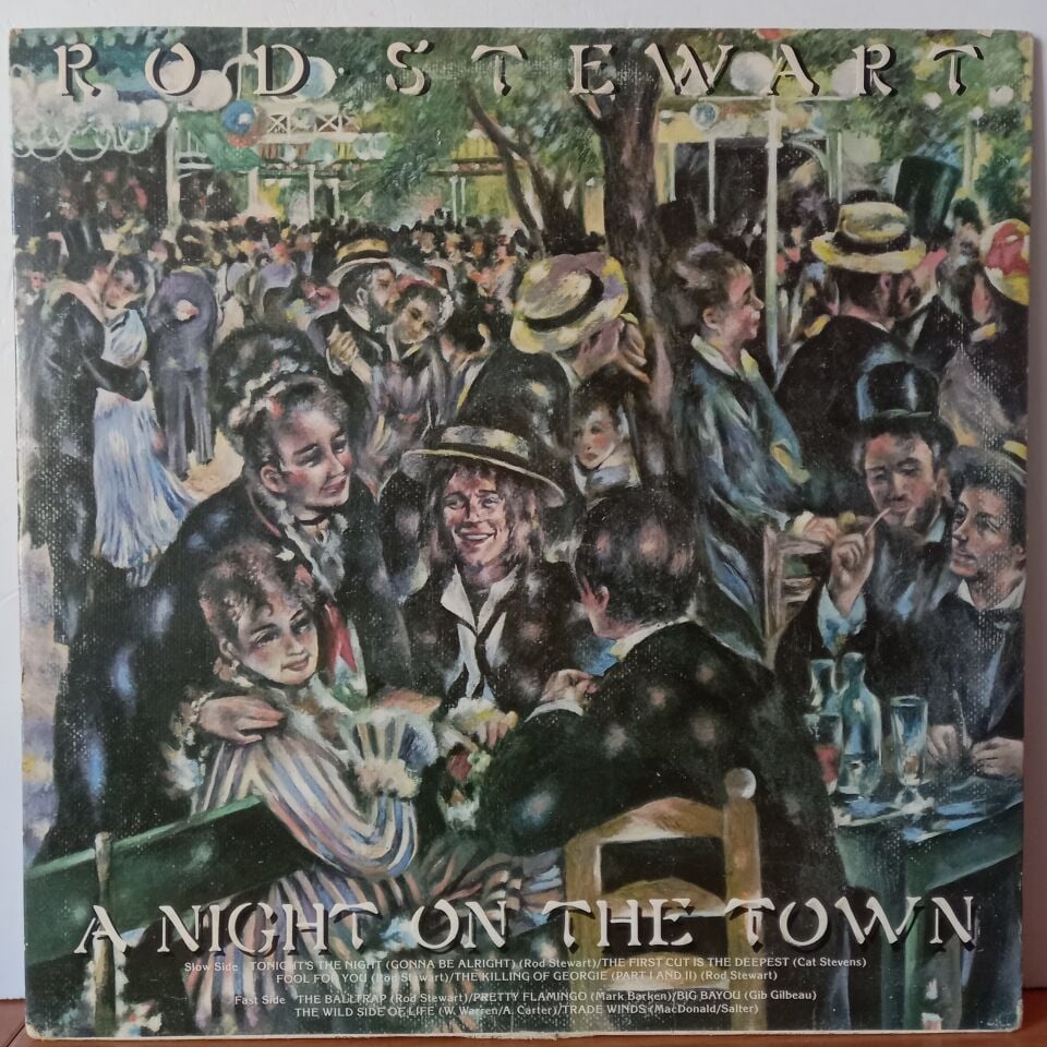 ROD STEWART – A NIGHT ON THE TOWN (1976) - LP 2.EL PLAK