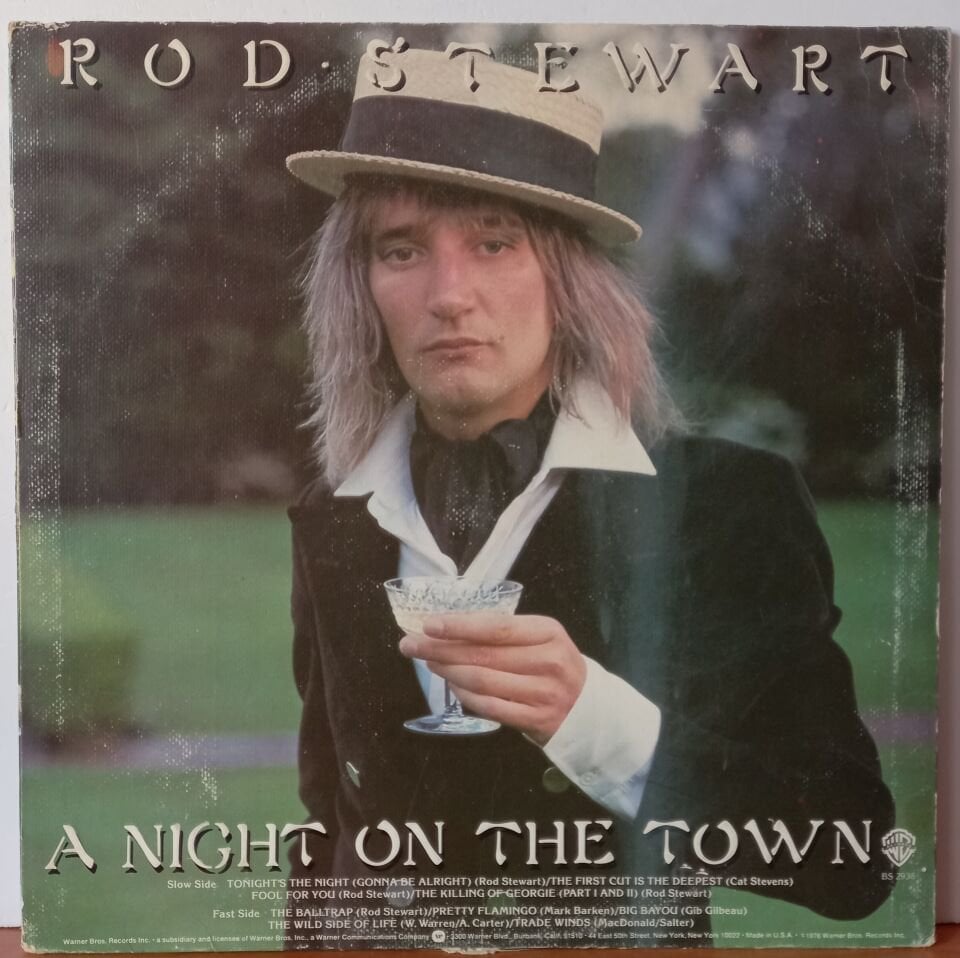 ROD STEWART – A NIGHT ON THE TOWN (1976) - LP 2.EL PLAK