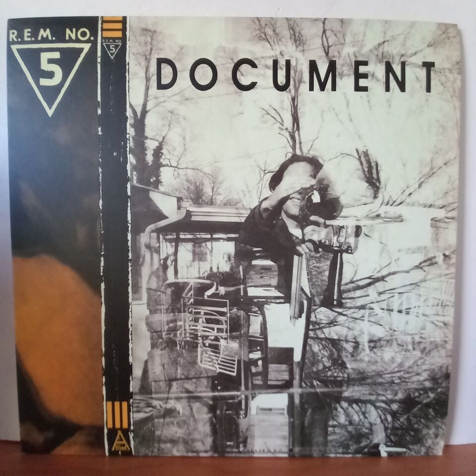 R.E.M. – DOCUMENT (1987) - LP 1999 REISSUE 180 GRAM 2.EL PLAK