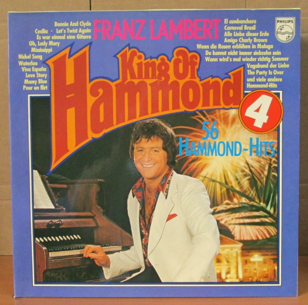 FRANZ LAMBERT - KING OF HAMMOND 4 - 2LP 2.EL