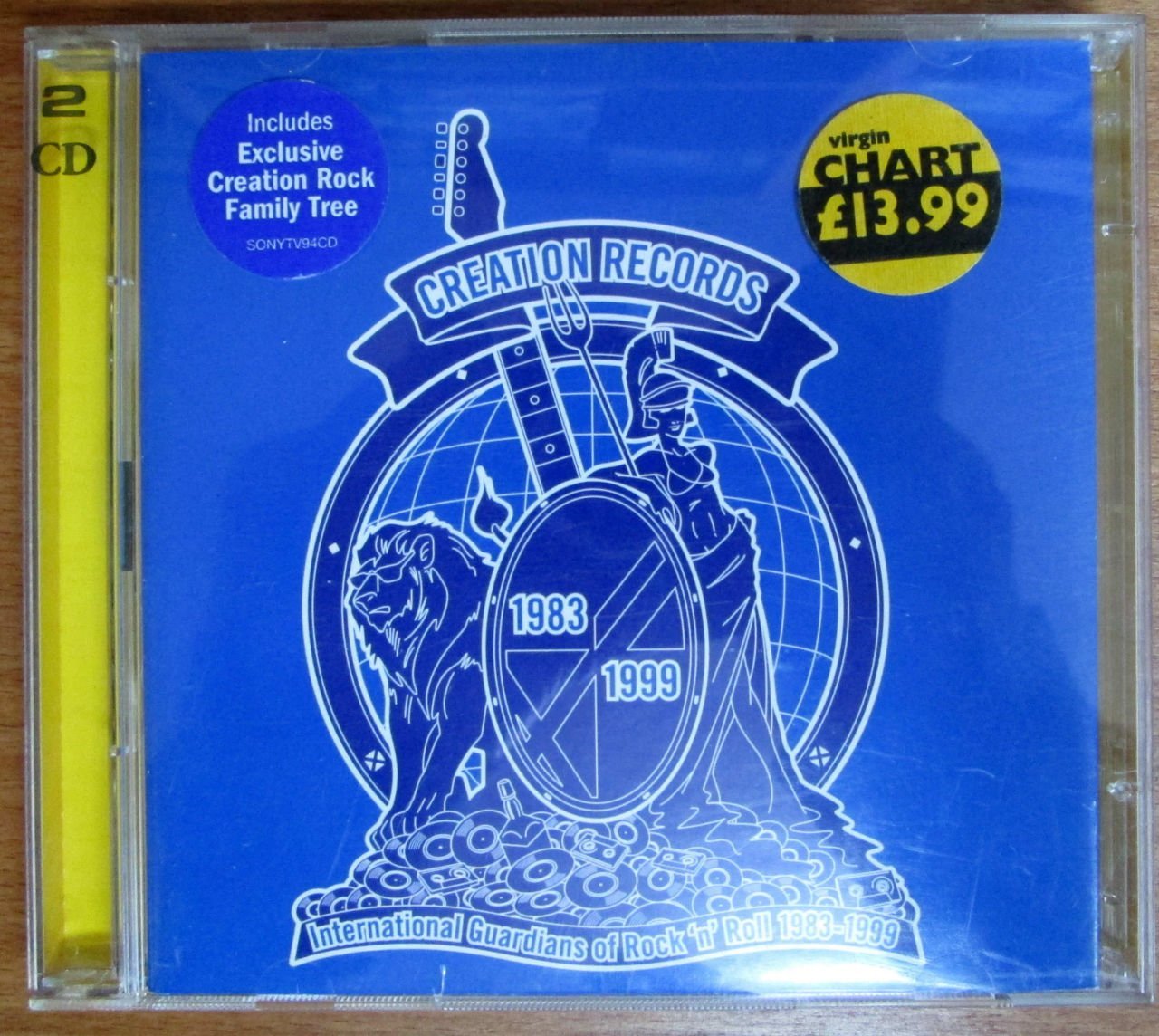 CREATION RECORDS ROCK 'N' ROLL 1983-99  2CD 2.
