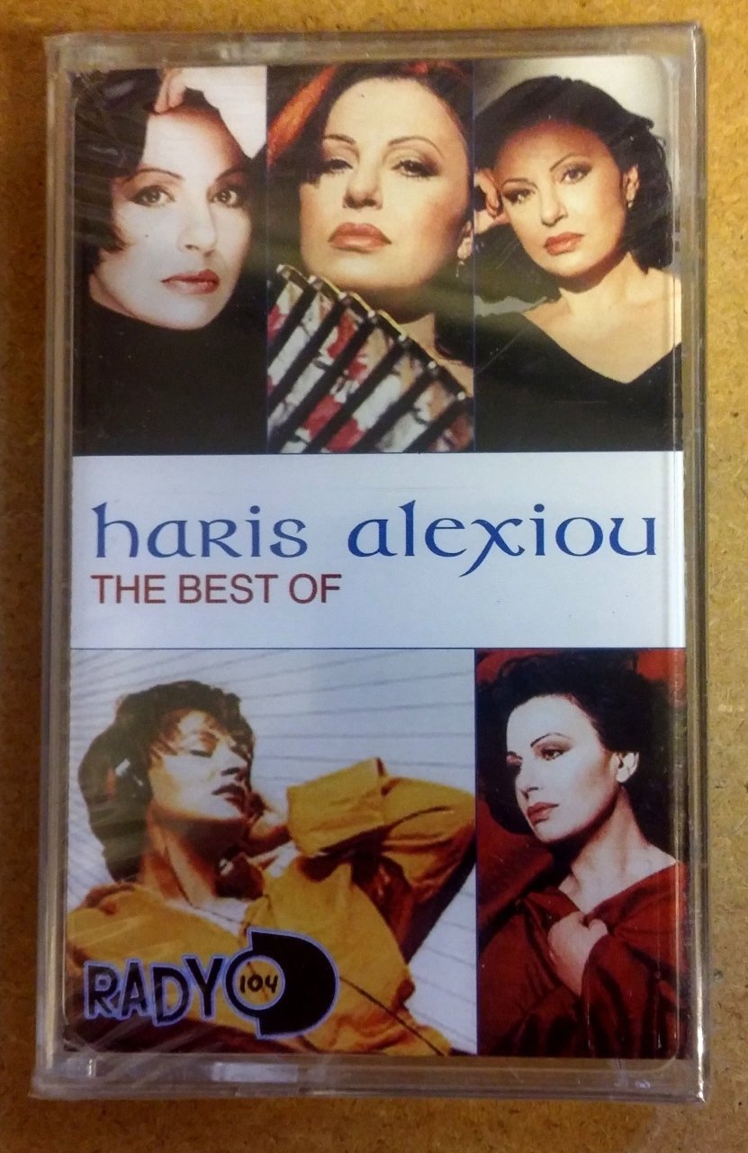 HARIS ALEXIOU - BEST OF CASSETTE 2004 MADE IN TURKEY ''NEW''