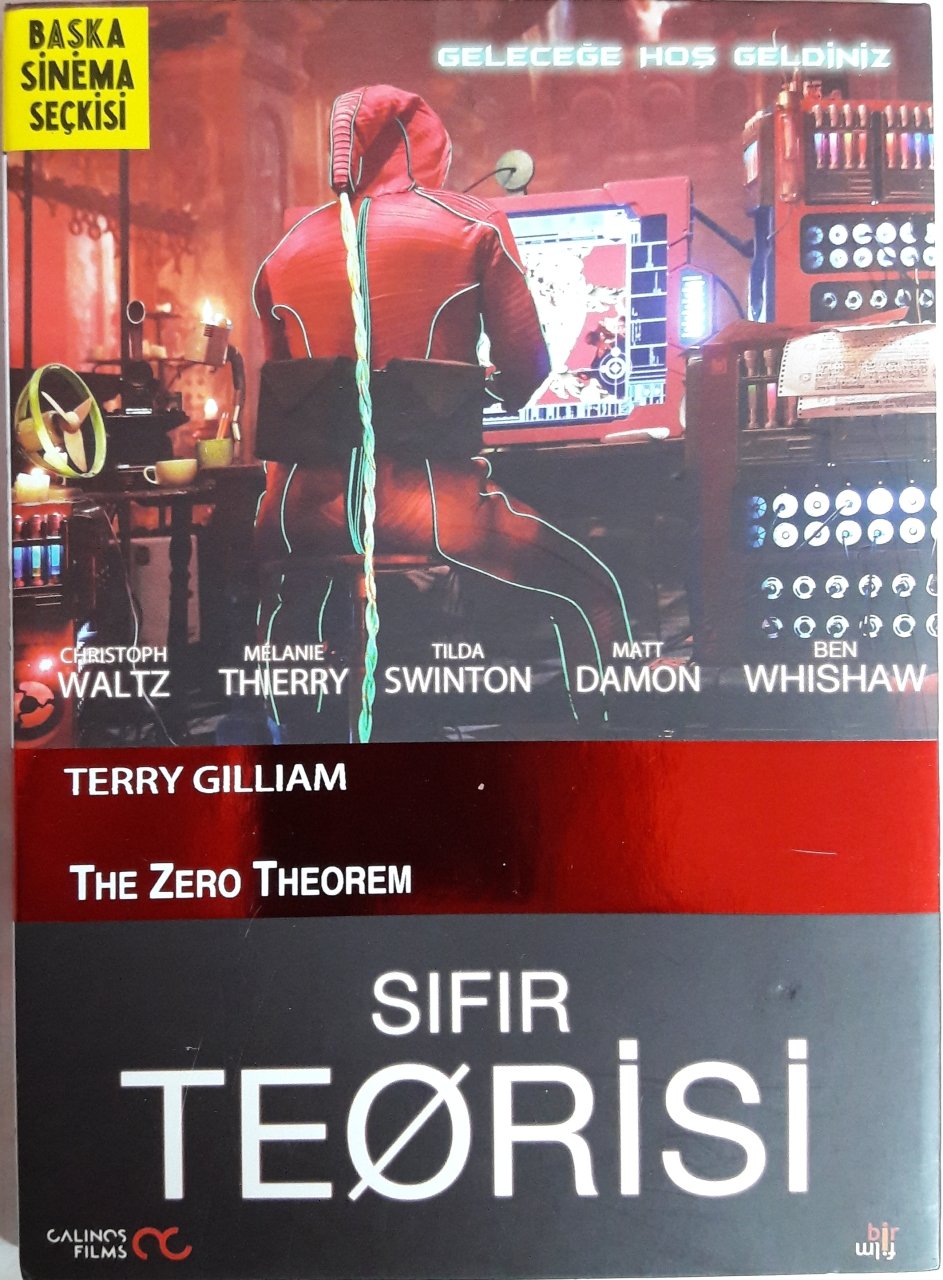 SIFIR TEORİSİ - THE ZERO THEOREM - CHRISTOPH WALTZ - TILDA SWINTON - MATT DAMON - TERRY GILLIAM - DVD 2.EL