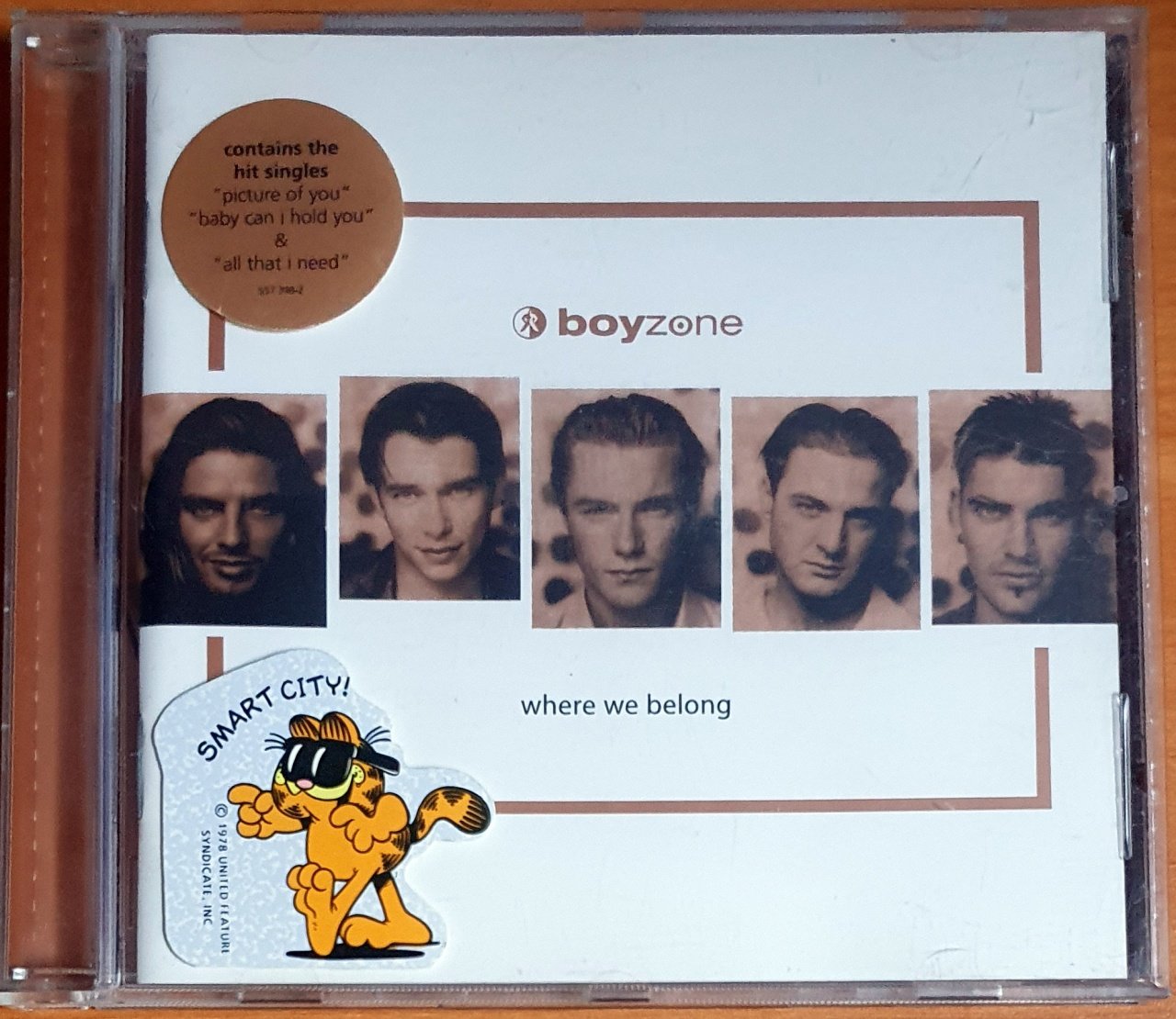 BOYZONE - WHERE WE BELONG (1998) - CD 2.EL