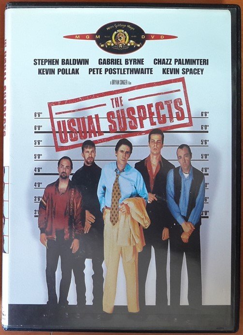 THE USUAL SUSPECTS - KEVIN SPACEY - DVD 2.EL 1. BÖLGE TR ALTYAZI YOKTUR