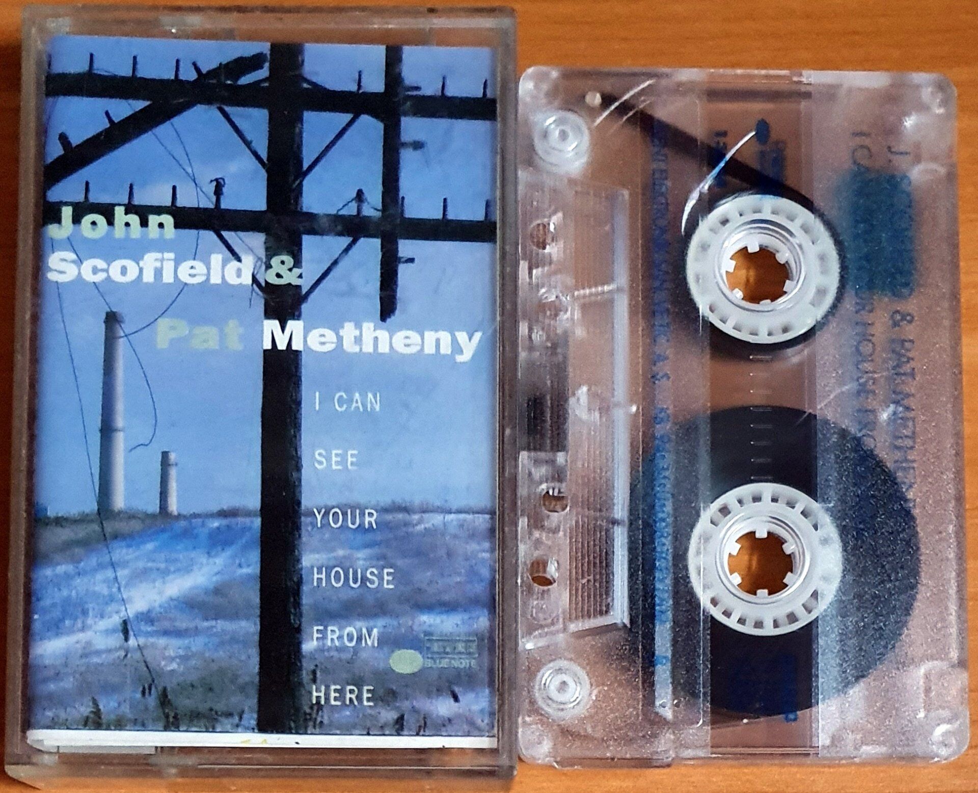 JOHN SCOFIELD & PAT METHENY - I CAN SEE YOUR HOUSE FROM HERE (1994) - KASET 2.EL