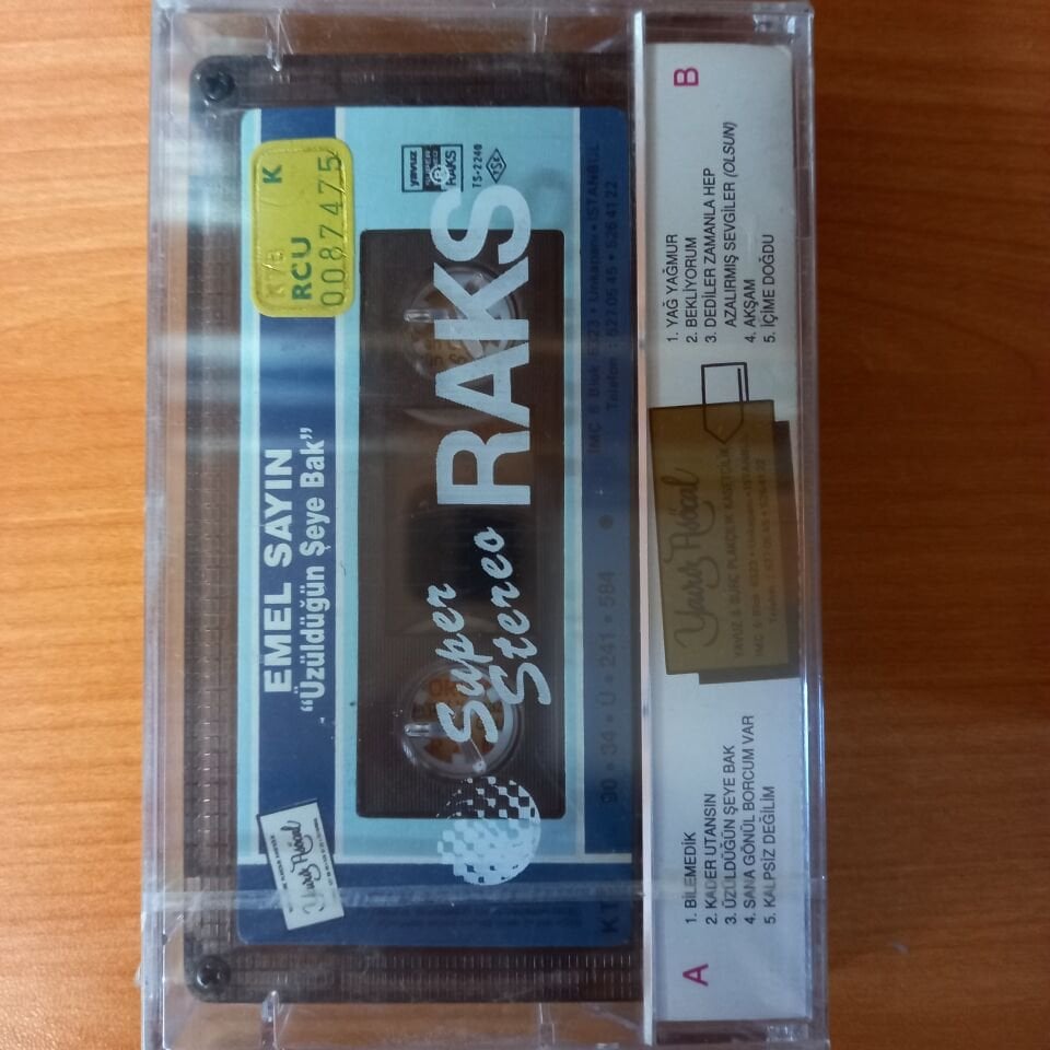 EMEL SAYIN - ÜZÜLDÜĞÜN ŞEYE BAK (1990) - KASET SIFIR