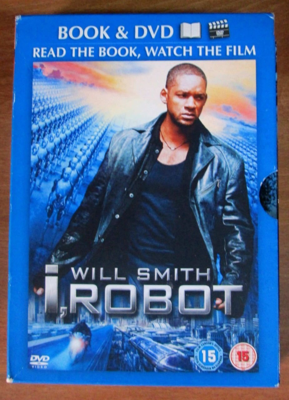 BEN, ROBOT - I, ROBOT - WILL SMITH - KİTAP + DVD BOX 2.EL