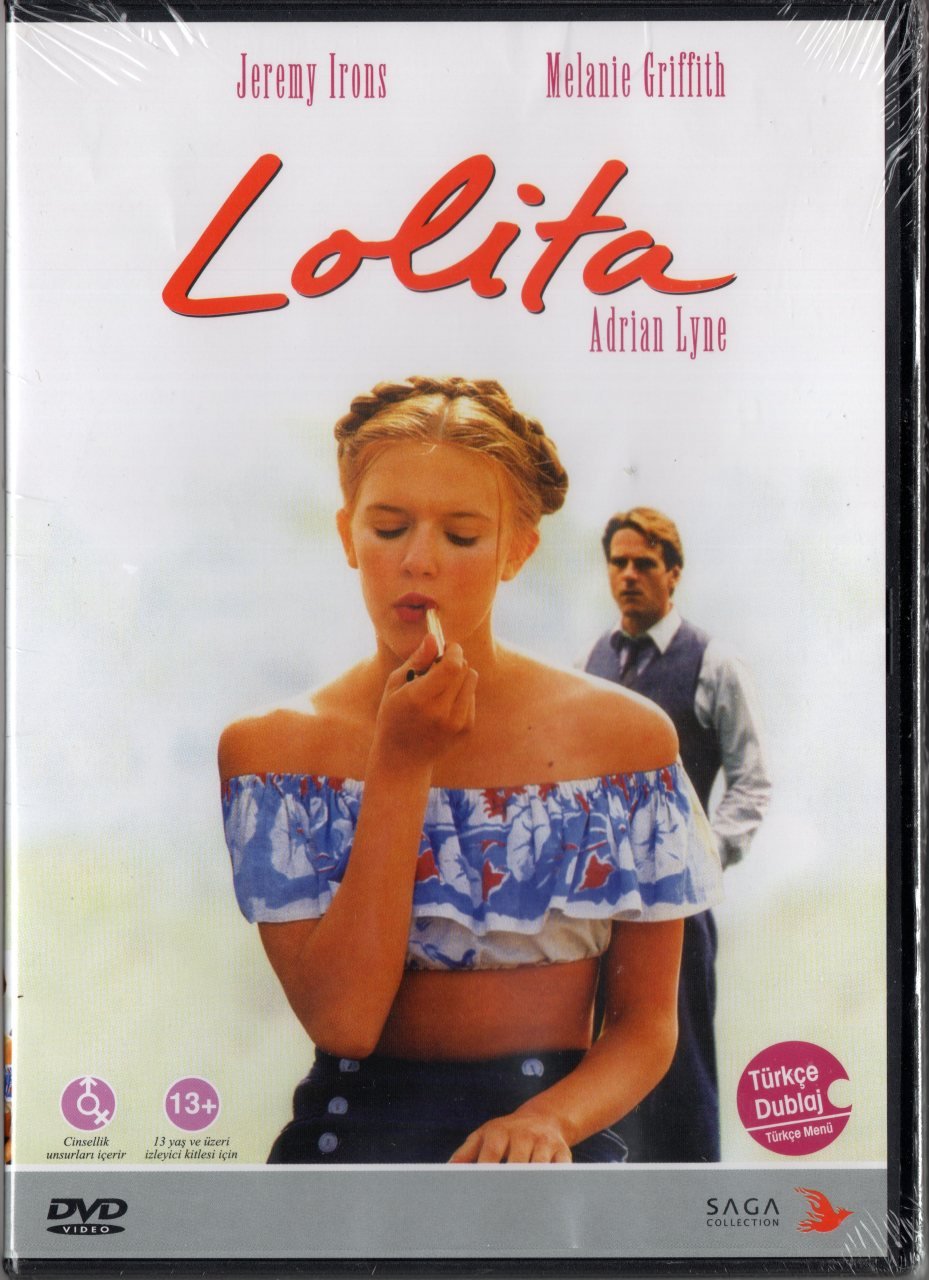 LOLITA - MELANIE GRIFFITH - JEREMY IRONS - ADRIAN LYNE - DVD SIFIR (NABOKOV)