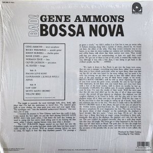GENE AMMONS – BAD! BOSSA NOVA (1962) - LP SIFIR PLAK