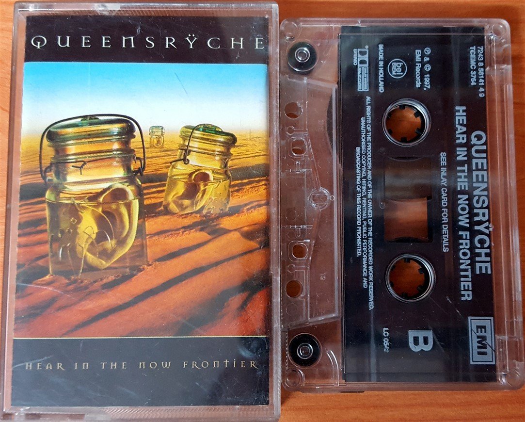QUEENSRYCHE - HEAR IN THE NOW FRONTIER CASSETTE MADE IN HOLLAND ''USED''