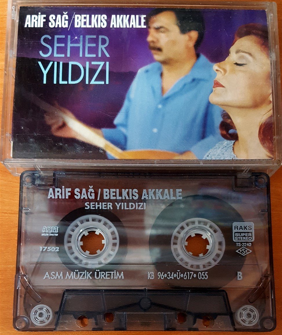 ARİF SAĞ / BELKIS AKKALE - SEHER YILDIZI KASET 2.EL