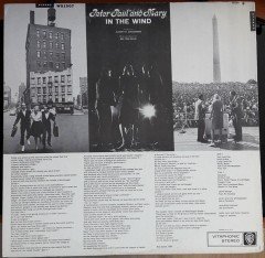PETER, PAUL AND MARY - IN THE WIND - 2.EL PLAK