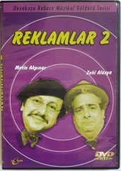 REKLAMLAR 2 DEVEKUŞU KABARE ZEKİ ALASYA METİN AKPINAR - DVD 2.EL