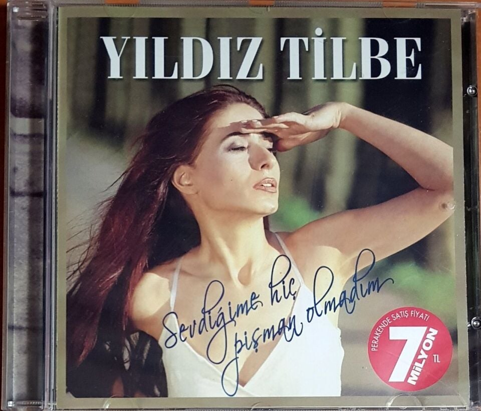 YILDIZ TİLBE - SEVDİĞİME HİÇ PİŞMAN OLMADIM (2004) - CD AMBALAJINDA SIFIR