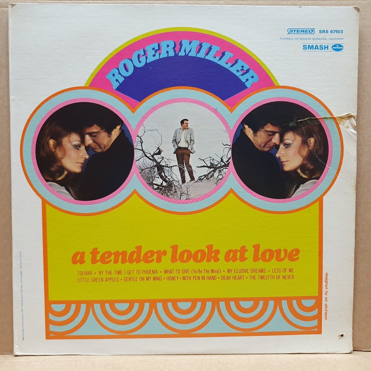 ROGER MILLER - A TENDER LOOK AT LOVE (1968) - LP 2.EL PLAK