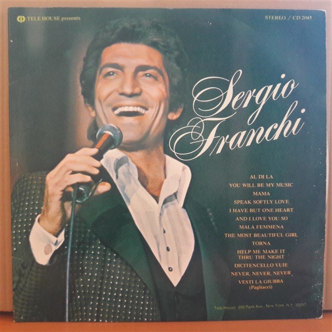 SERGIO FRANCHI - SERGIO FRANCHI (1976) - 2LP 2.EL PLAK