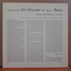 TCHAIKOVSKY: 1812, RAVEL: BOLERO, MORTON GOULD ORCHESTRA AND BAND (1959) - LP 2.EL PLAK