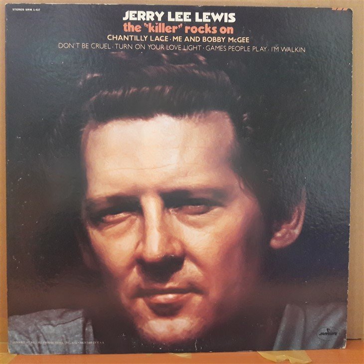 JERRY LEE LEWIS - THE KILLER ROCKS ON (1972) - PLAK 2.EL