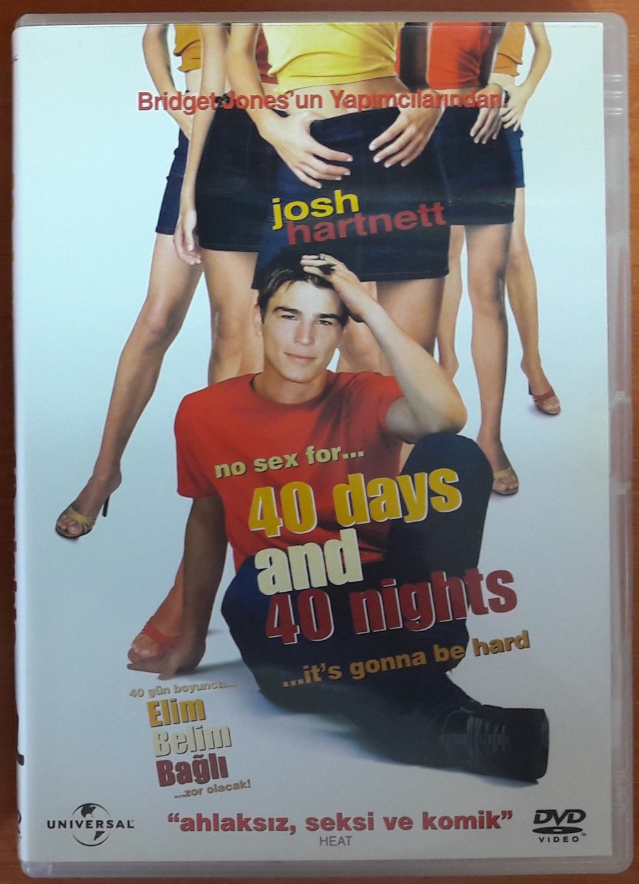 40 DAYS AND 40 NIGHTS - JOSH HARTNETT - DVD 2.EL