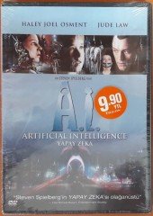 A.I. ARTIFICIAL INTELLIGENCE - YAPAY ZEKA - JUDE LAW - WILLIAM HURT - HALEY JOEL OSMENT - STEVEN SPIELBERG - DVD SIFIR