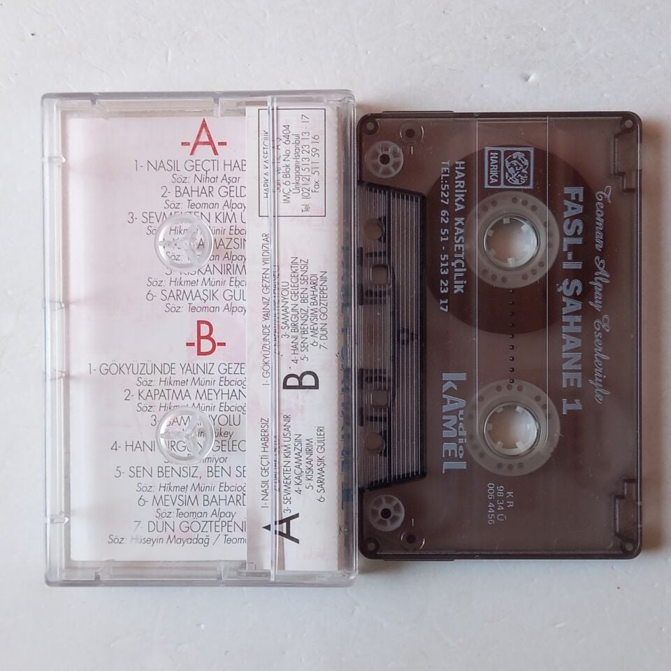 FASL-I ŞAHANE 1 - TEOMAN ALPAY ESERLERİYLE (1998) - KASET 2.EL
