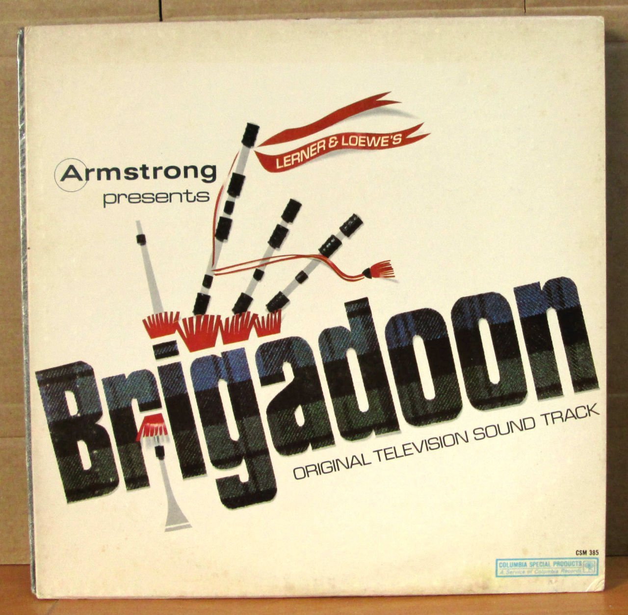 BRIGADOON TV SOUNDTRACK LP 2.EL