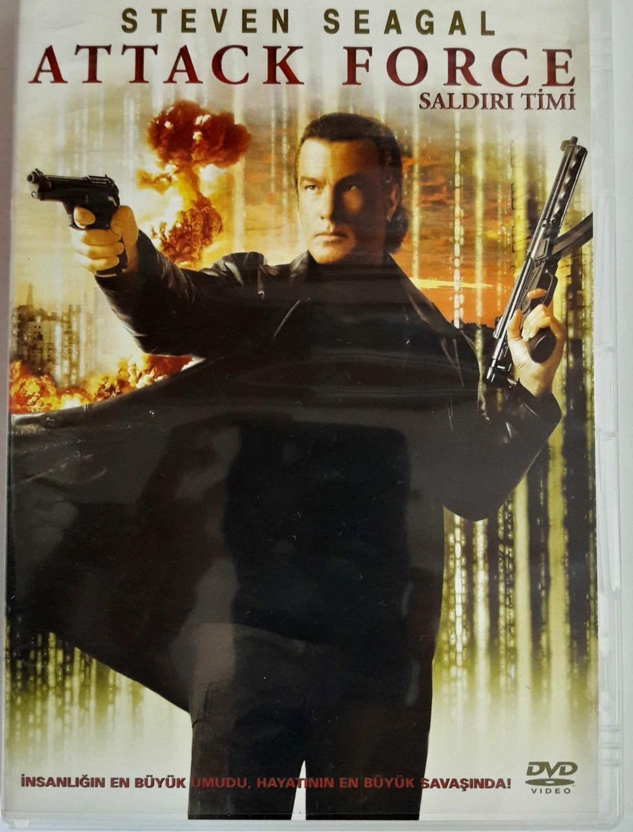 ATTACK FORCE - SALDIRI TİMİ - STEVEN SEAGAL - DVD 2.EL