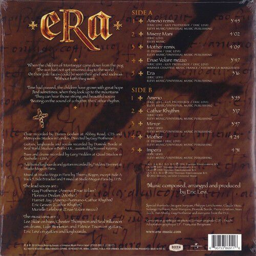 ERA - ERA (1996) - LP 2024 GOLD COLOURED EDITION EDITION SIFIR PLAK