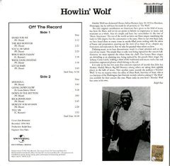 HOWLIN' WOLF - ROCKING CHAIR (1962) - LP 180GR 2016 EDITION SIFIR PLAK