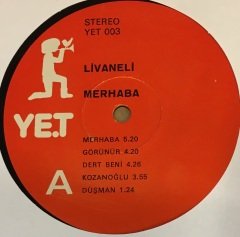 ZÜLFÜ LİVANELİ - MERHABA 1977 2.EL PLAK