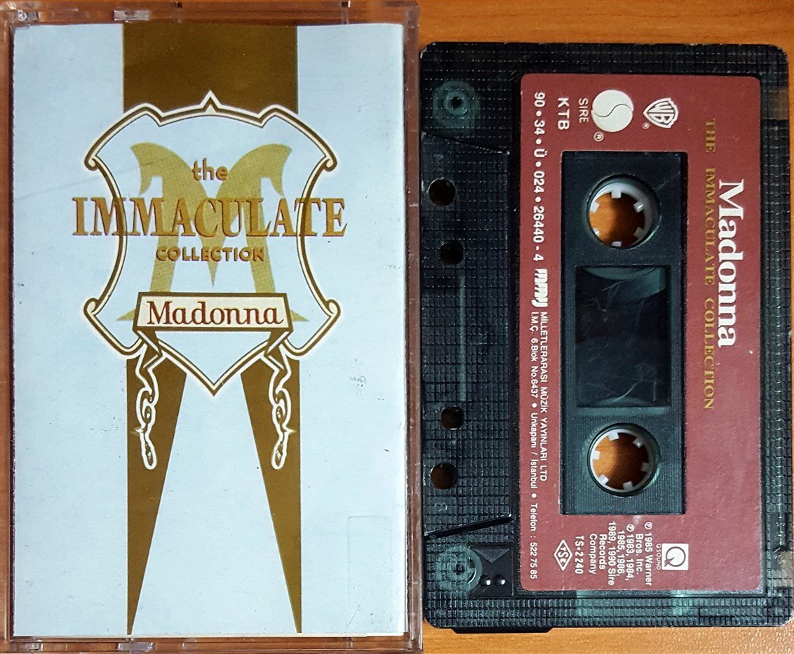 MADONNA - THE IMMACULATE COLLECTION (1990) MMY KASET 2.EL