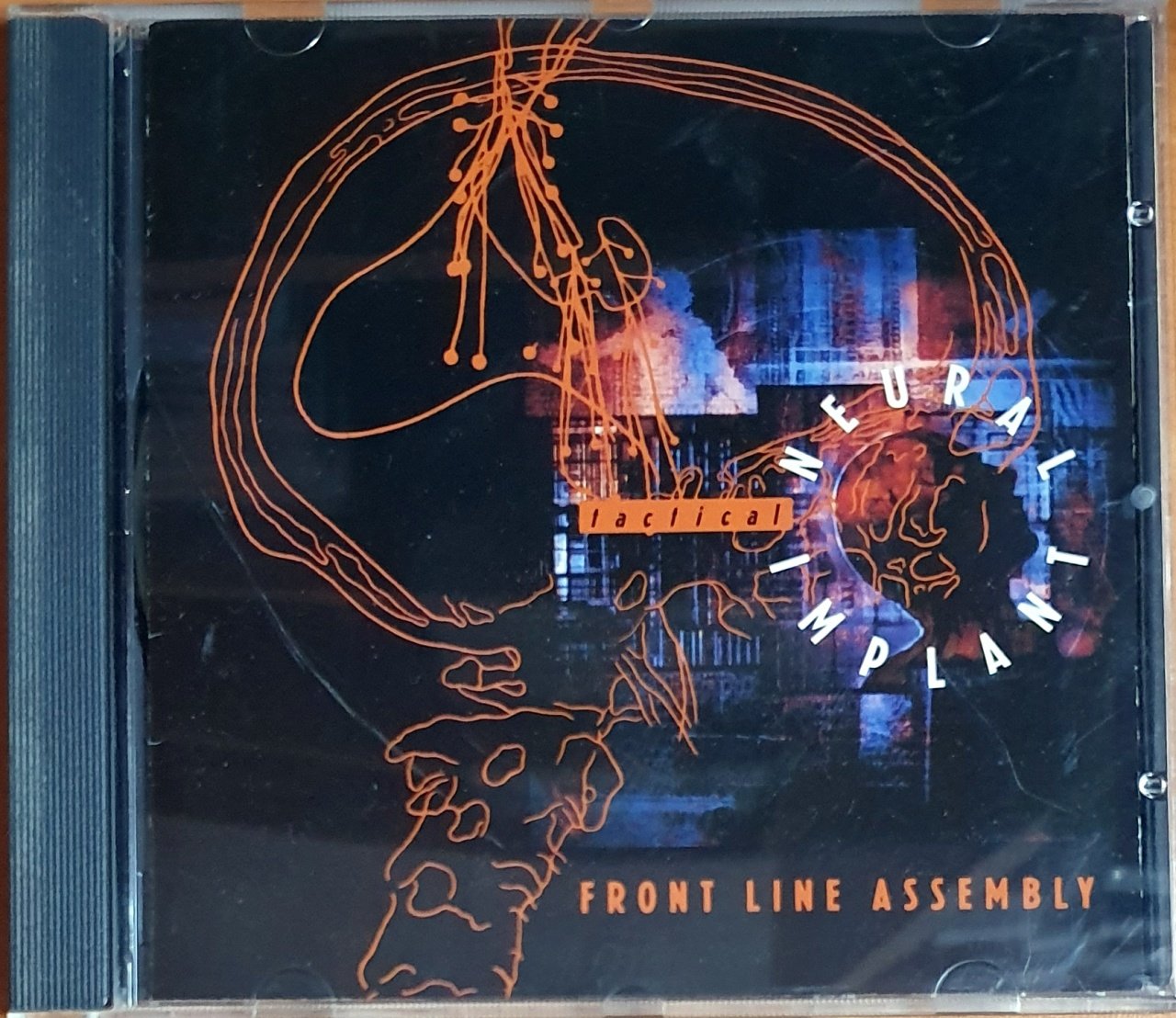 FRONT LINE ASSEMBLY - TACTICAL NEURAL IMPLANT (1992) - CD THIRD MIND RECORDS 2.EL