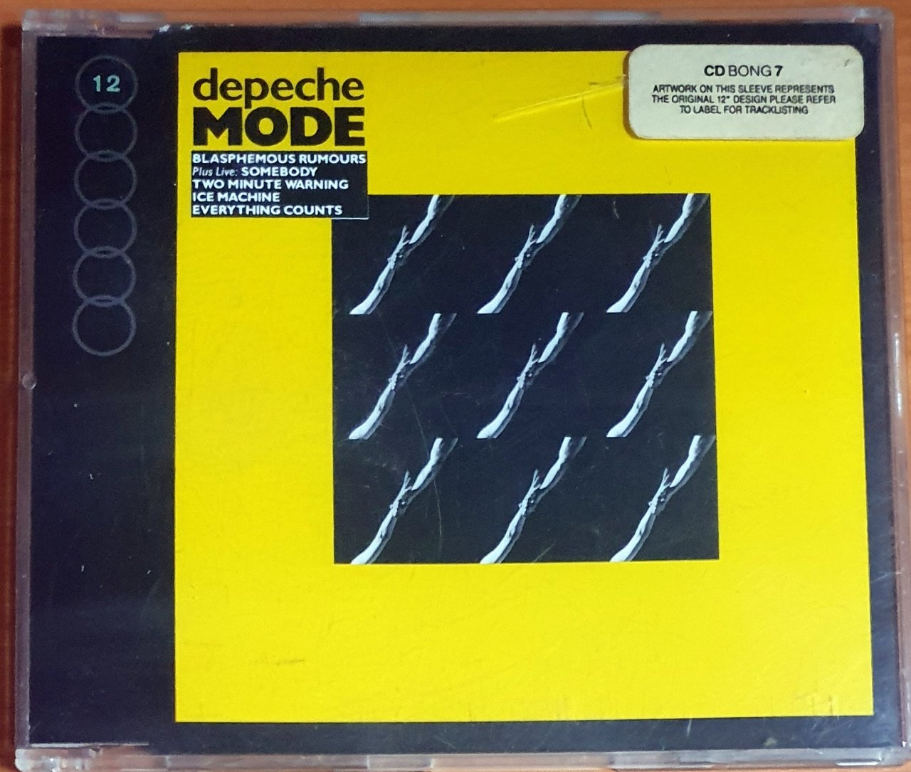 DEPECHE MODE - BLASPHEMOUS RUMOURS / SOMEBODY (1991) - CD SINGLE 2.EL