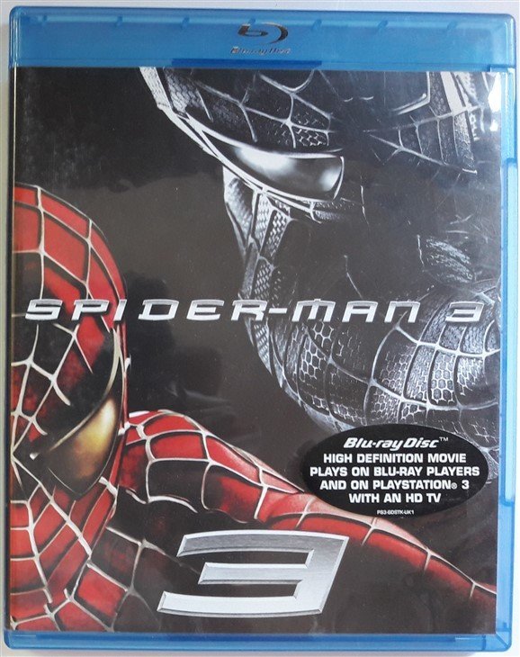 SPIDER-MAN 3 - ÖRÜMCEK-ADAM 3 - TOBEY MAGUIRE - SAM RAIMI - MARVEL - BLU-RAY 2.EL