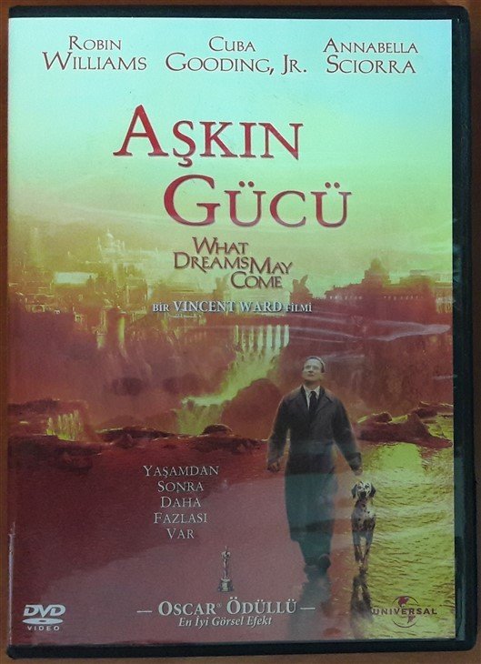 AŞKIN GÜCÜ - WHAT DREAMS MAY COME - ROBIN WILLIAMS - CUBA GOODING, JR. - DVD 2.EL