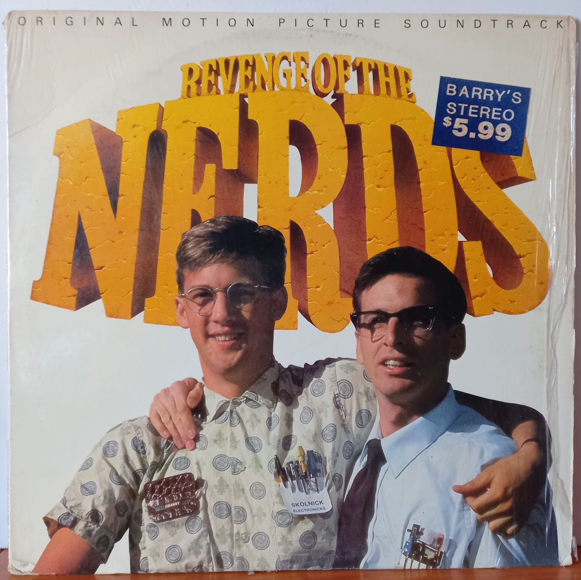 REVENGE OF THE NERDS - ORIGINAL MOTION PICTURE SOUNDTRACK (1984) - LP 2.EL PLAK