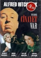 CİNAYET VAR - MURDER - HERBERT MARSHALL - ALFRED HITCHCOCK - DVD SIFIR