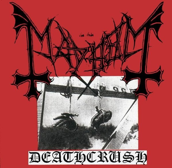 MAYHEM - DEATHCRUSH (1987) - LP 2019 REISSUE BLACK METAL SIFIR PLAK