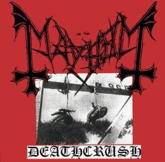 MAYHEM - DEATHCRUSH (1987) - LP 2019 REISSUE BLACK METAL SIFIR PLAK