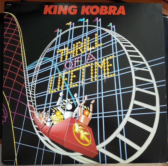KING KOBRA - THRILL OF A LIFETIME (1986) - 2.EL PLAK
