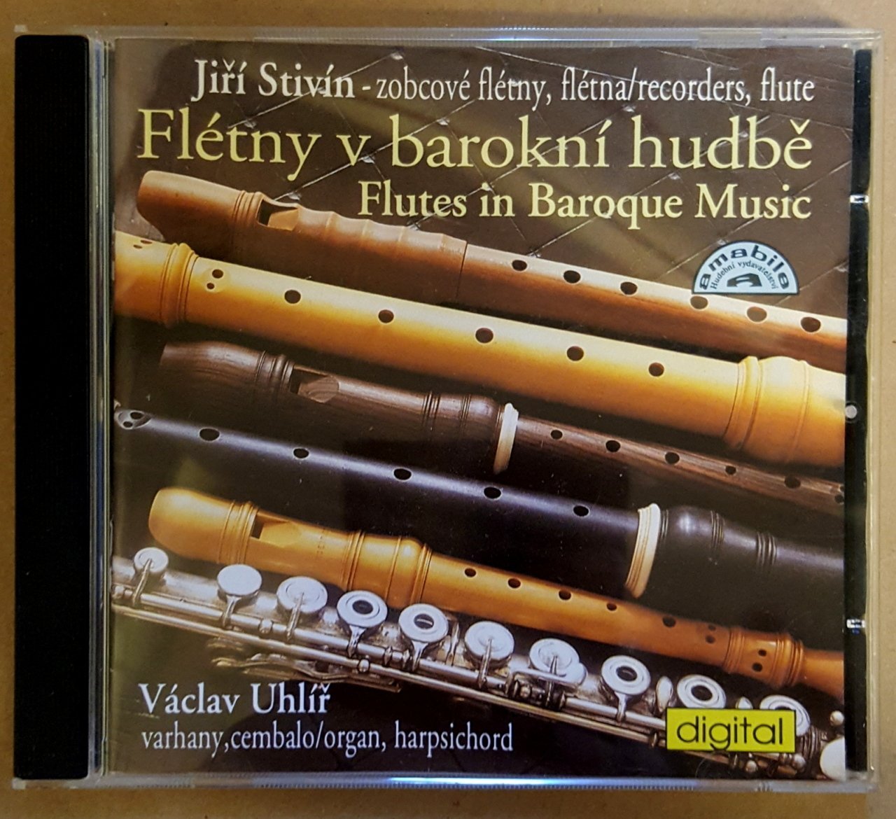 FLUTES IN BAROQUE MUSIC (2001) CD JIRI STIVIN VACLAC UHLIR