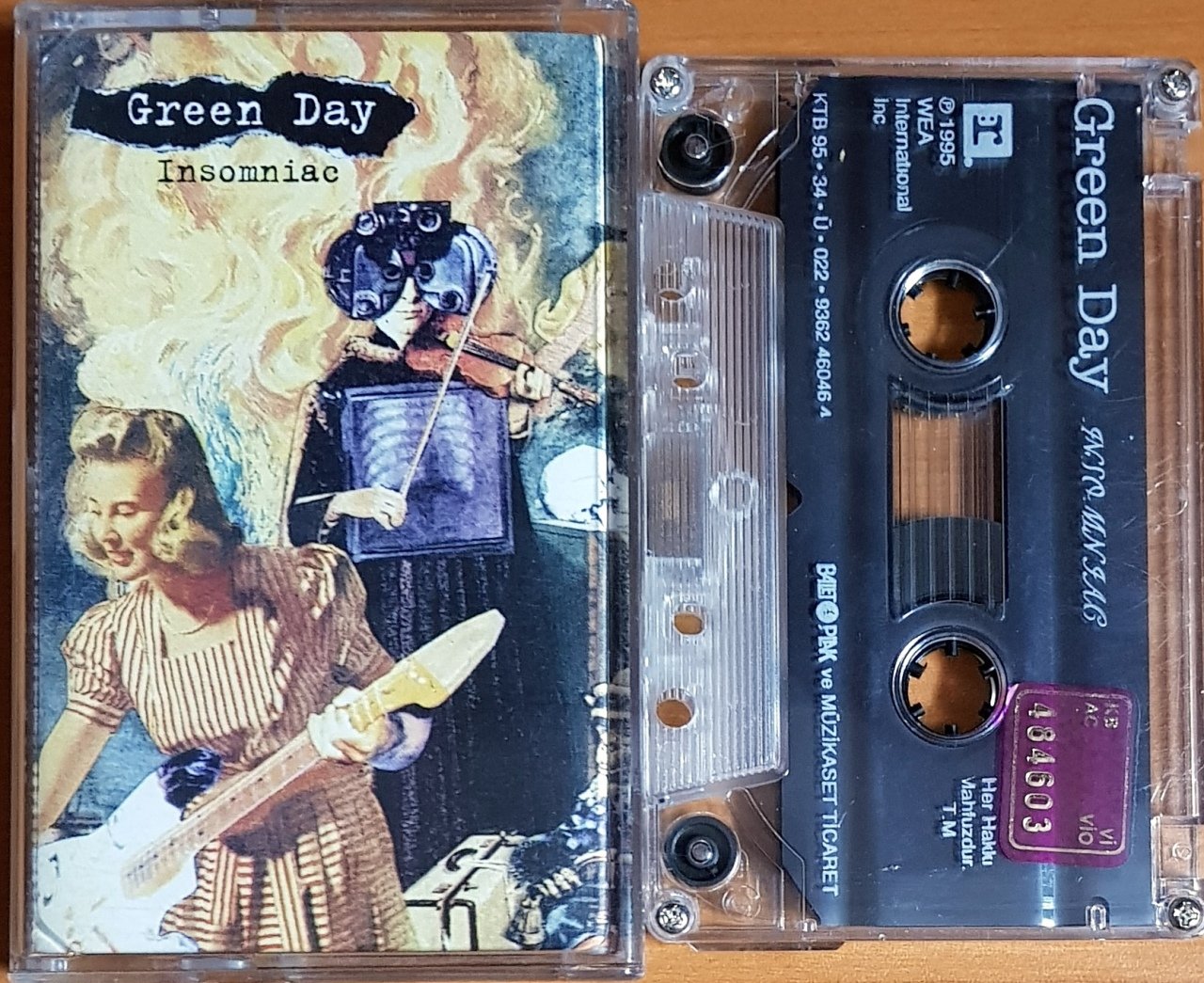 GREEN DAY - IMSOMNIAC (1995) BALET KASET 2.EL