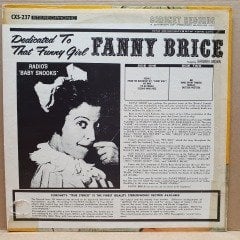 DEDICATED TO THAT WONDERFUL FUNNY GIRL...FANNY BRICE / BARBARA BROWN - LP 2.EL PLAK
