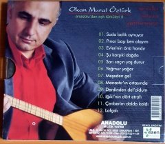 OKAN MURAT ÖZTÜRK - SEVDA SİTEM GÖTÜRMEZ / ANADOLU'DAN AŞK TÜRKÜLERİ 2 - CD 2.EL